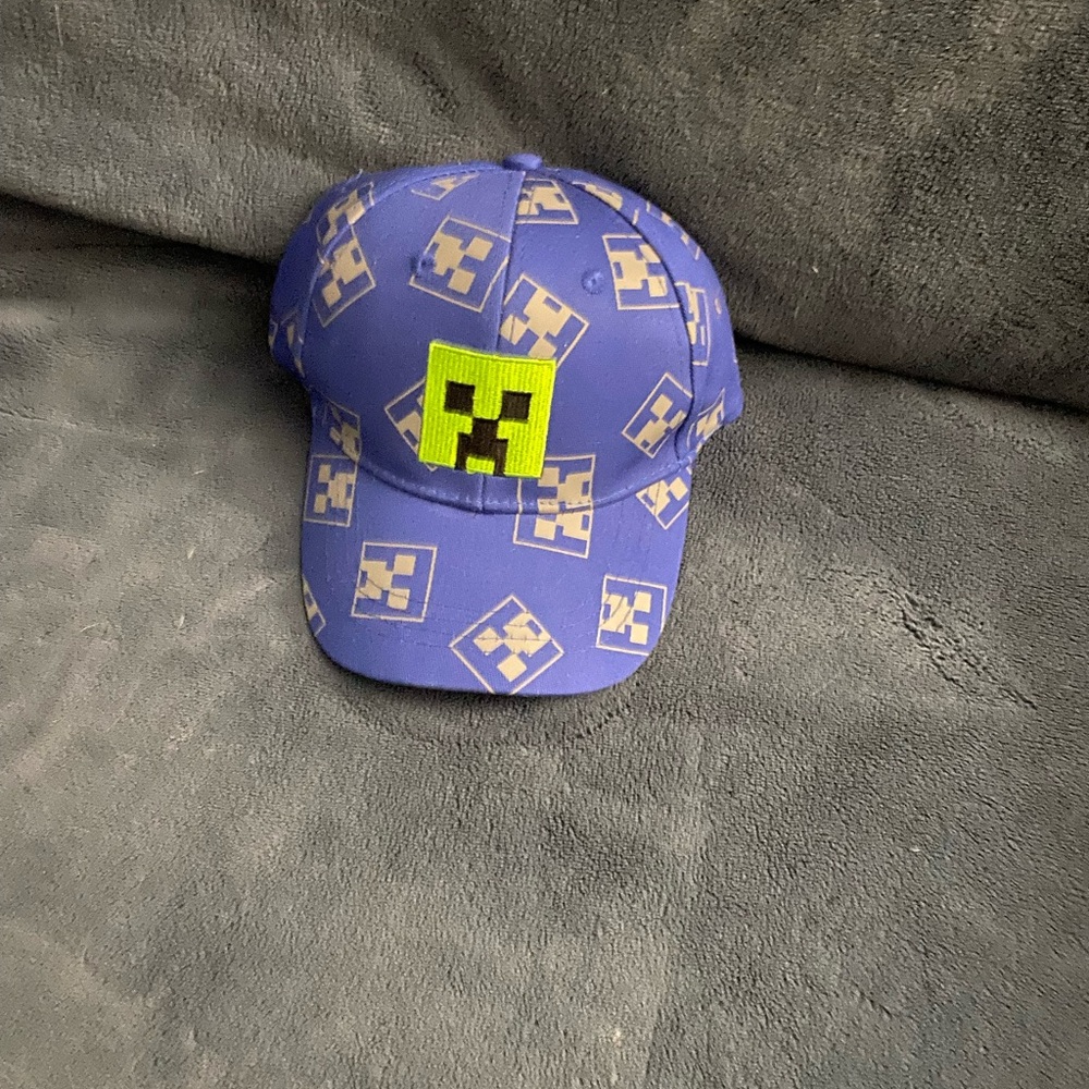 Minecraft kids hat